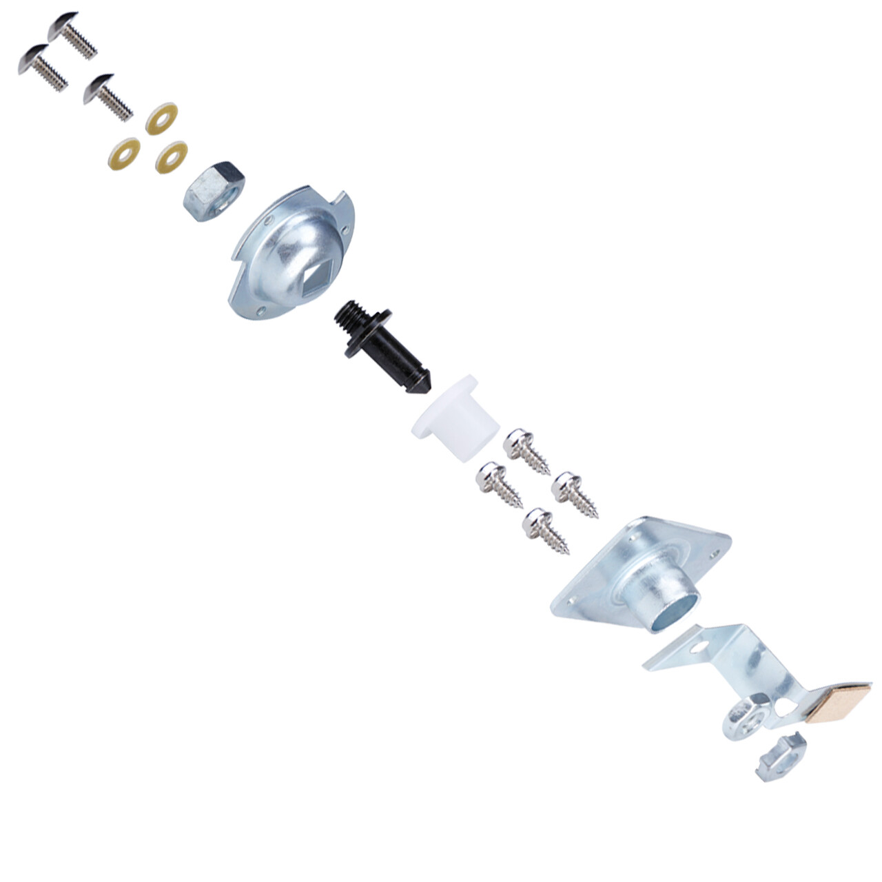 Drum Shaft & Bearing Kit For GE Dryer WE25X205 WE25M40 AP2619300