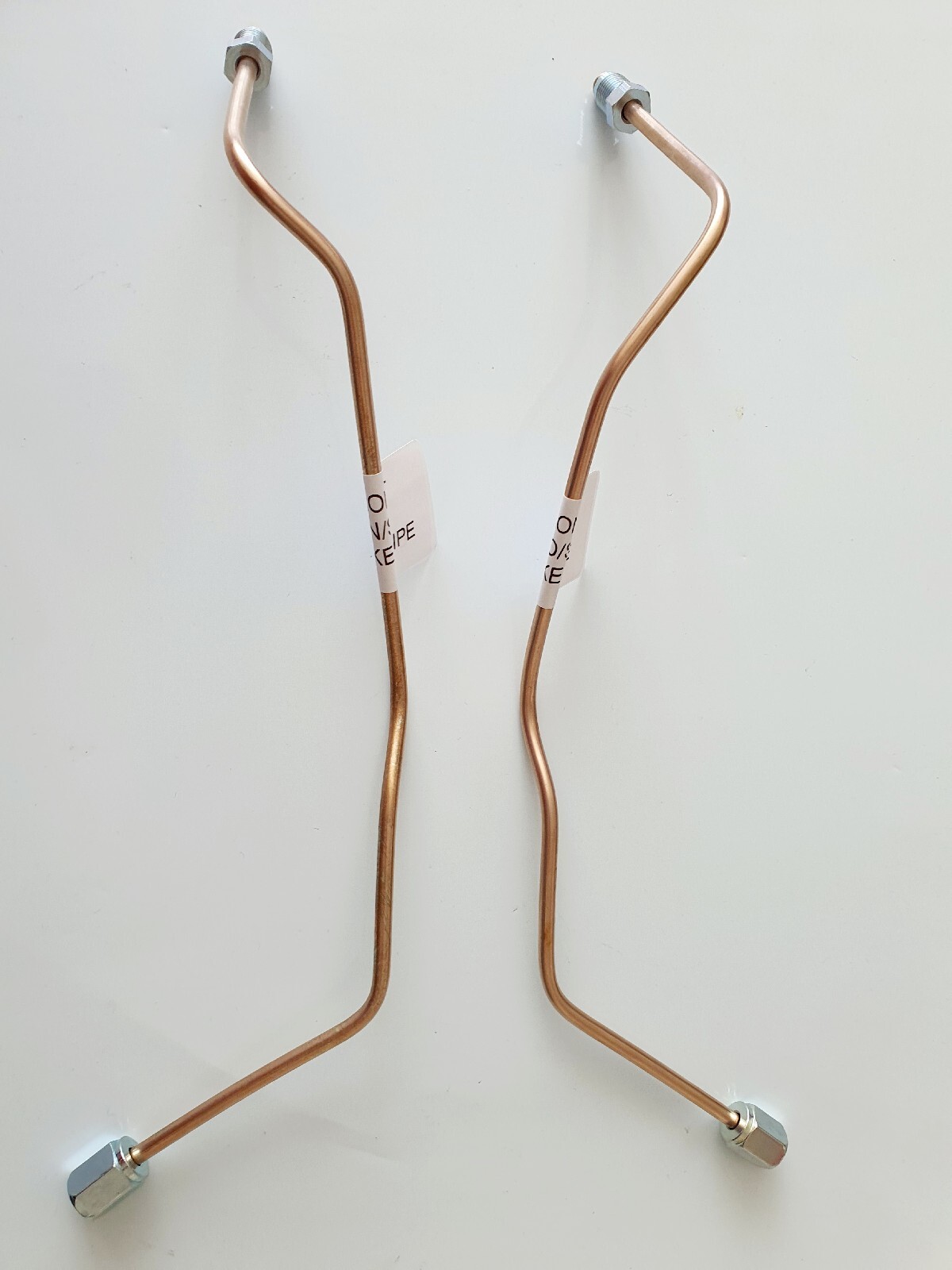 FRONT SET BRAKE PIPES FOR FORD FIESTA 20022008 & FUSION 20022012 eBay