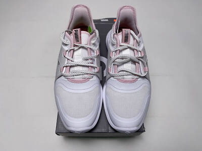 PUMA Golf- Ladies Ignite Fasten8 Spikeless Shoes (white-silver