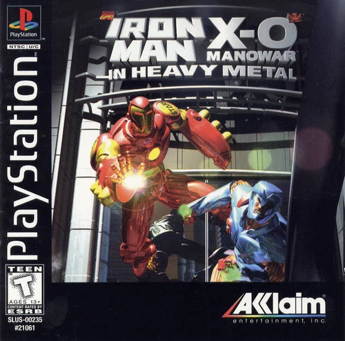 Iron Man In Heavy Metal/X-O Manowar - PS1 PS2