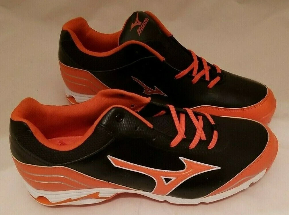 Orange mizuno baseball cleats cheap