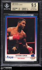Lennox Lewis RC BGS 9.5: 1991 Kayo Boxing Rookie Card #68 POP 28
