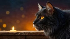 Digital image Cat picture photo wallpaper background desktop AI art 12