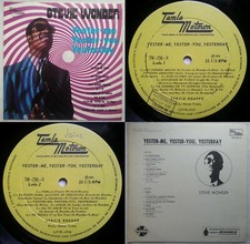 STEVIE WONDER MY CHERIE AMOUR 1970 MONO UNIQ CVR & ALBUM TITLE PROMO CHILEAN PRS