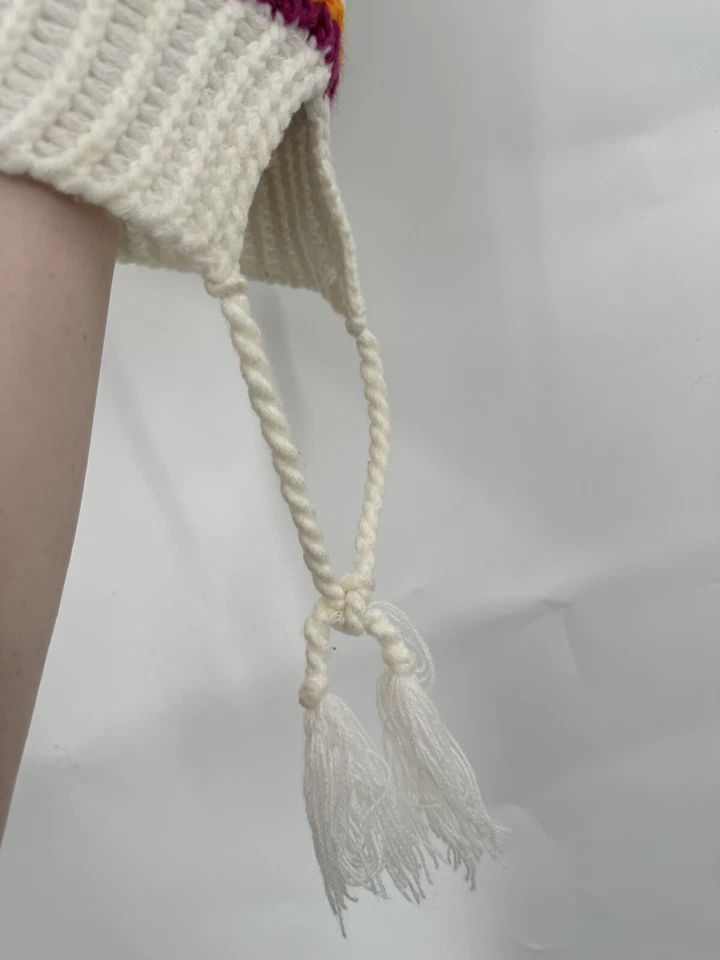 Gorro Spyder Bittersweet Arco Iris Pom Pom Unisex Talla Única Tejido Gorpcore Retro Foto 4 de 4