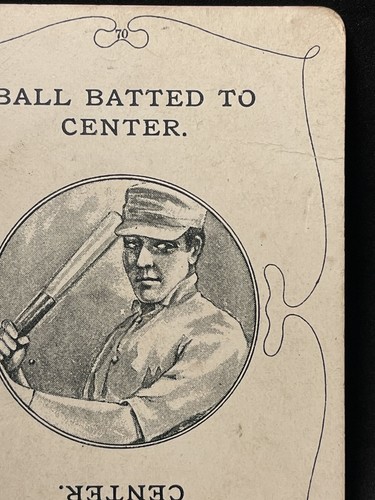 1903 George Norris Antique Baseball Parlor Game Umpire Strike Call Playing Card - Picture 12 of 21