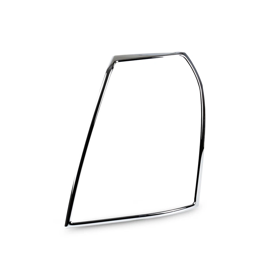 Borde de cubierta de bisel de luz delantera cromada para Cadillac Escalade EXT ESV Foto 3 de 3