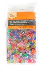 11mm Tri Beads MULTI-COLOR 725 pcs. ACRYLIC BEADS - new