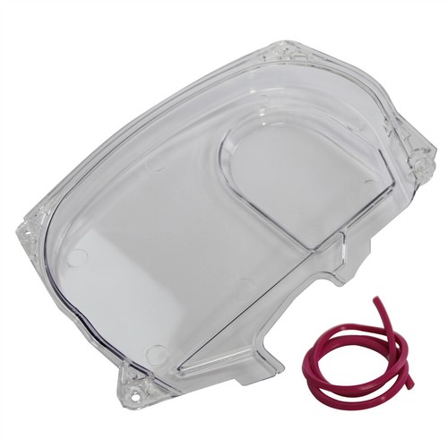 Clear Cam Timing Belt Cover For Mitsubishi Lancer Evolution EVO 9 IX Mivec 4G63 - Picture 5 of 10