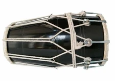 Sai Musical Professional Dholak With Rope For Orchestra