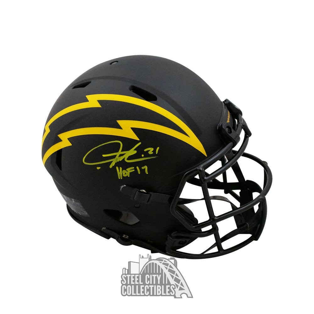 LaDainian Tomlinson Autographed Signed Chargers HOF 17 Eclipse Authentic F/S Helmet BAS 