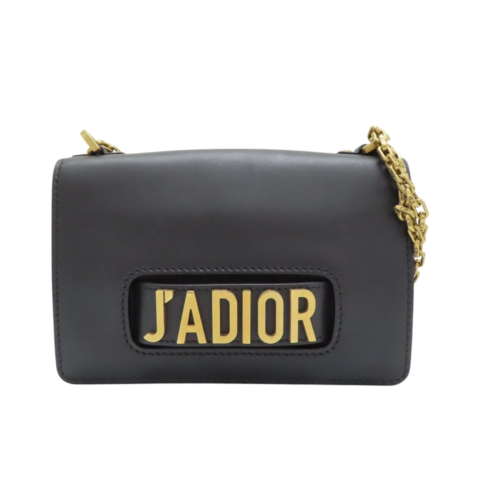 Sac bandoulière DIOR J'Adior cuir noir