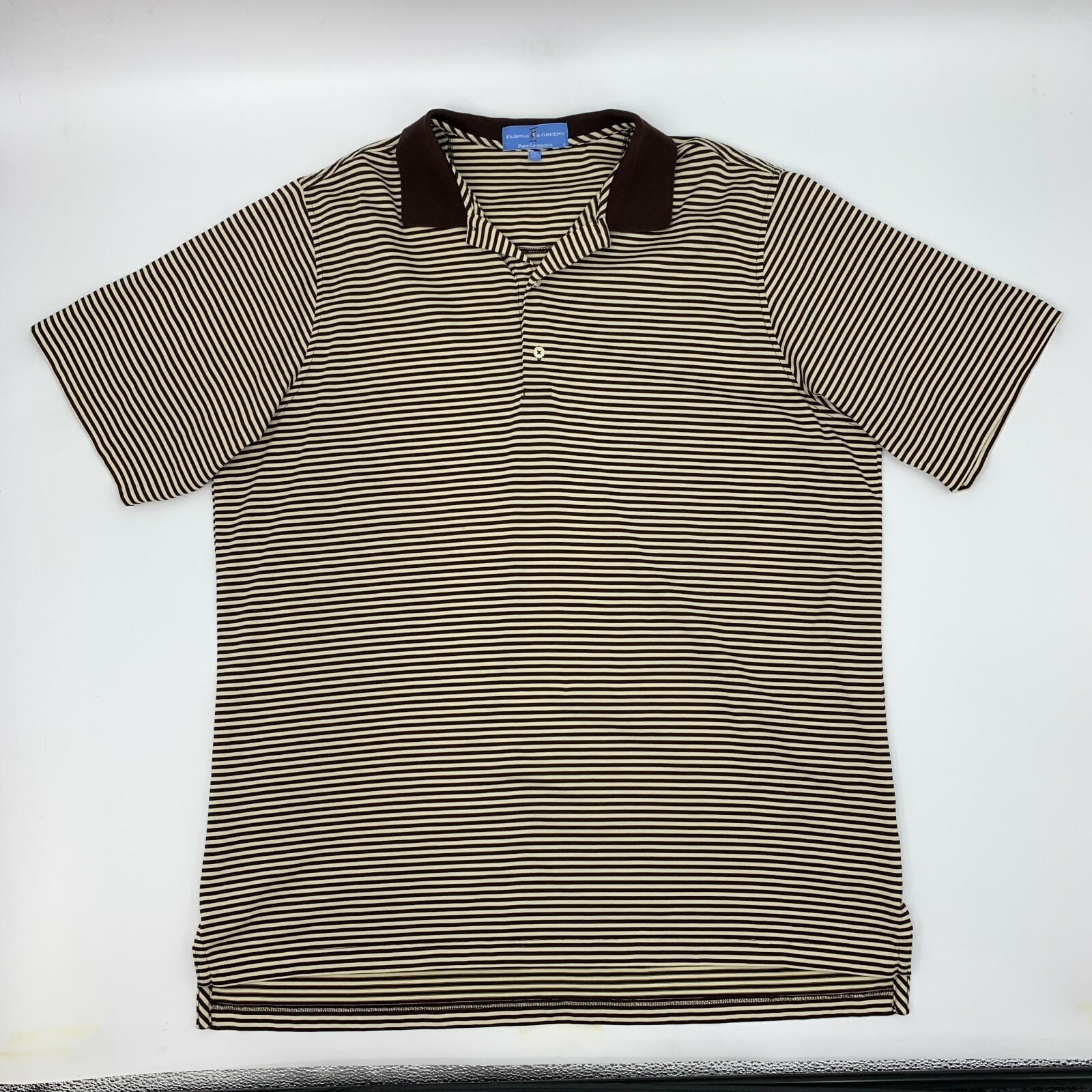 Fairway Dark Navy Sleeveless Polo Shirt