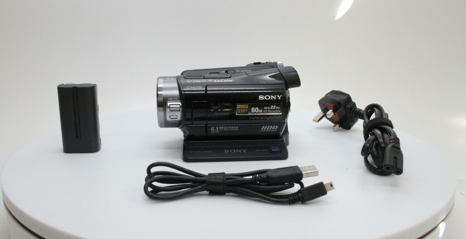 Sony Handycam HDR-SR7 (60 GB) Hard Drive Camcorder for sale online 