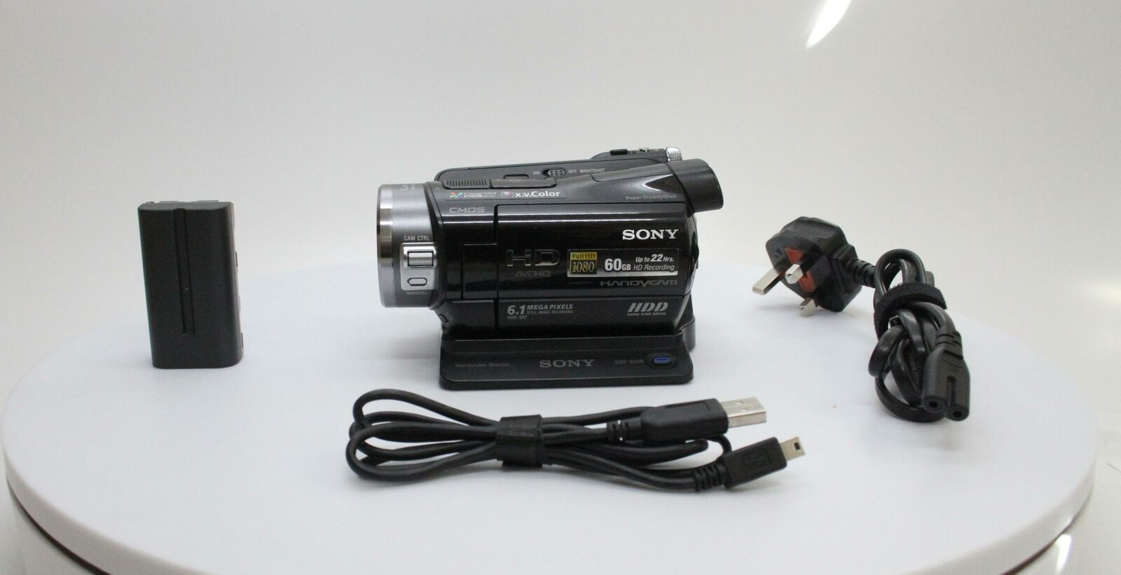 Sony+Handycam+HDR-SR7+%2860+GB%29+Hard+Drive+Camcorder for sale