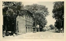 Canada Hawkesbury Ontario Rue Principale RPPC Photo Postcard 22-3608