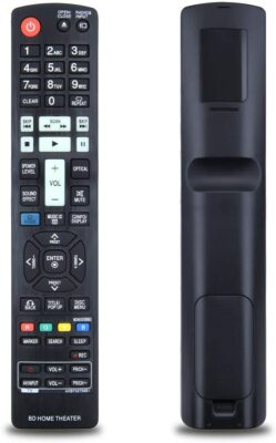 AKB73275501 Remote Control Replacement for LG Blu-Ray Disc DVD Player