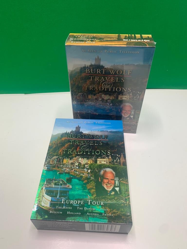 Burt Wolf: Travels Traditions - Europe Tour DVD 2010 6 Disc