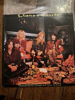 Velvet Kiss, Lick of the Lime - Lions & Ghosts (1987 Vinyl Record - EMI America)