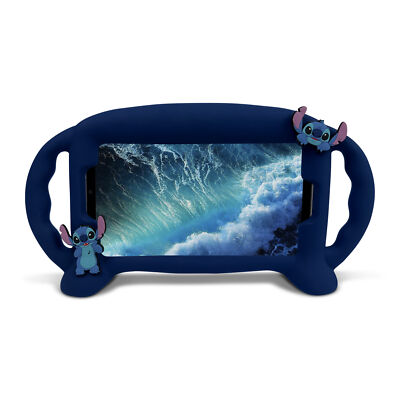Stich Silikon Tablet Hülle - Blau