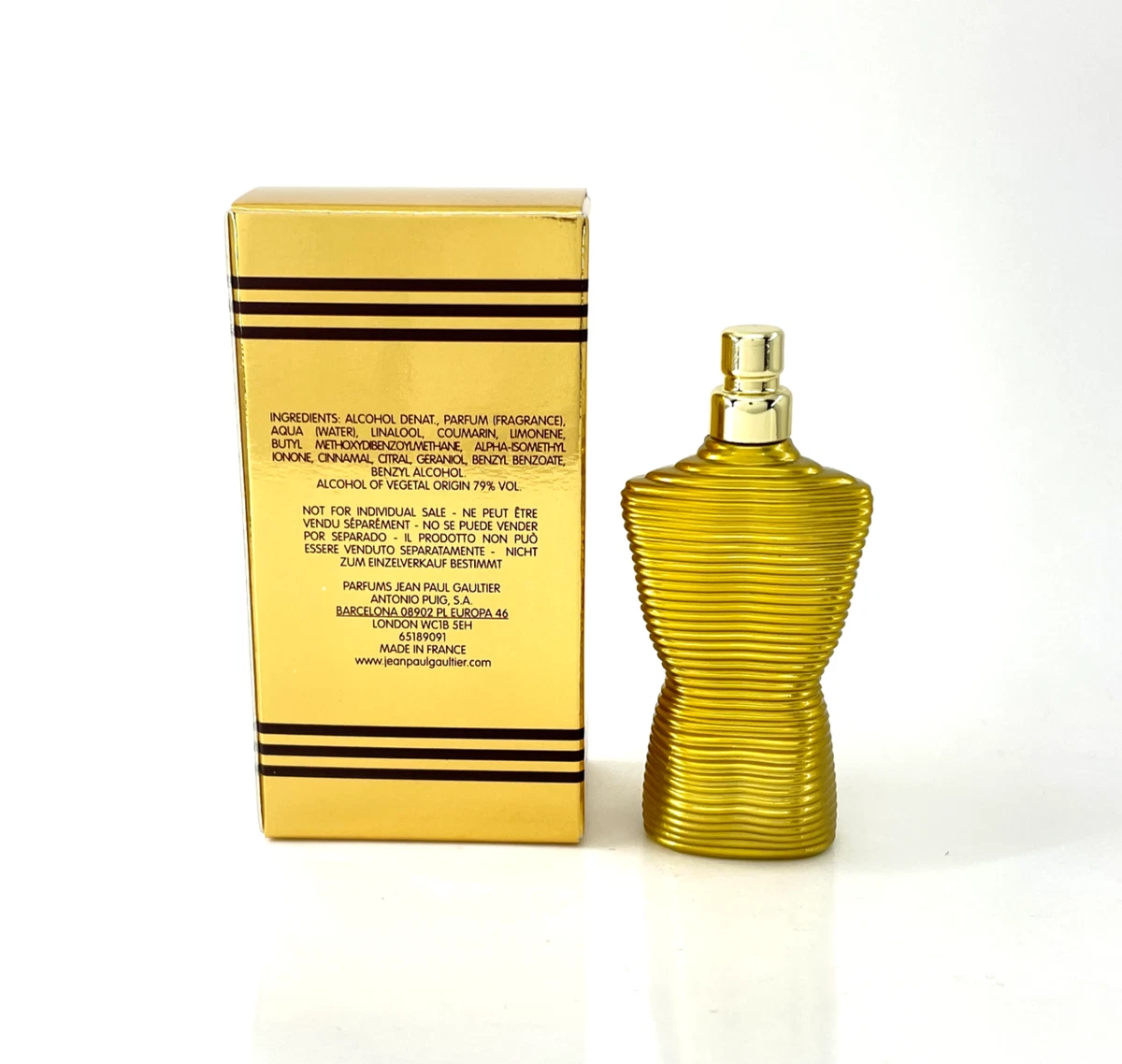 JEAN PAUL GAULTIER LE MALE ELIXIR PARFUM 7 ml. 0.24 fl.oz. Mini Perfume