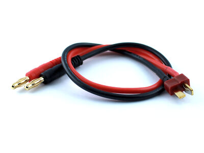 Marfitec Ladekabel Bananenstecker 4 mm -> Deans T-Plug Stecker (male)