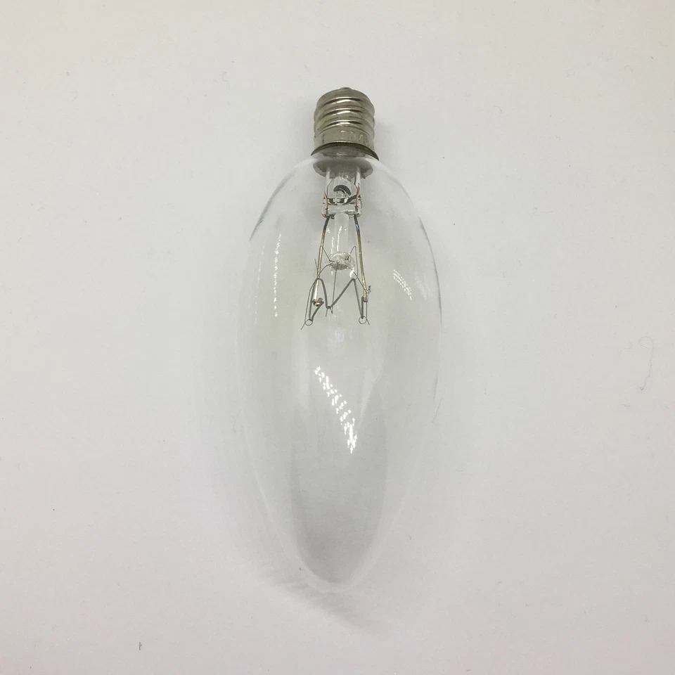 E12 40W Candle Light Bulb | American Candelabra Chandelier for use in UK 240V - Image 3 of 4