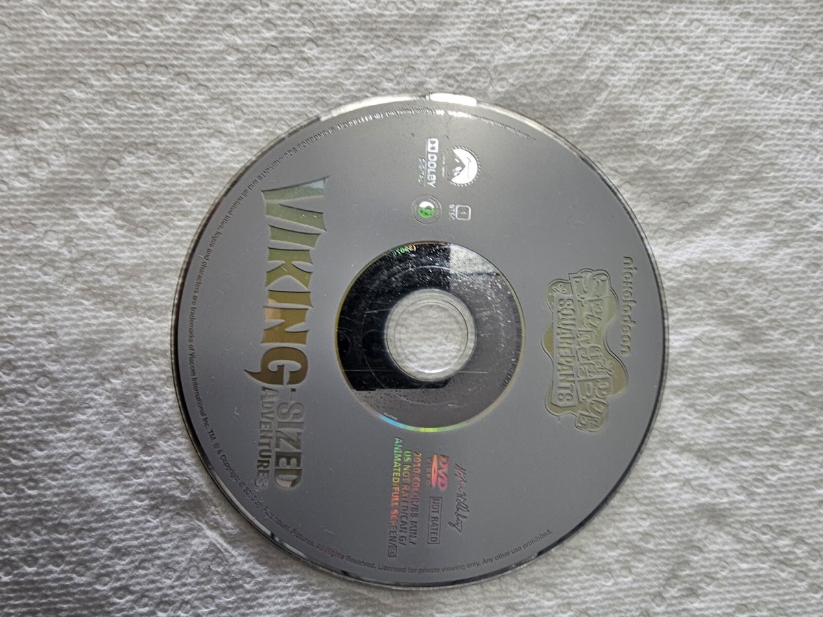 SpongeBob Viking Sized Adventures Dvd Only | eBay