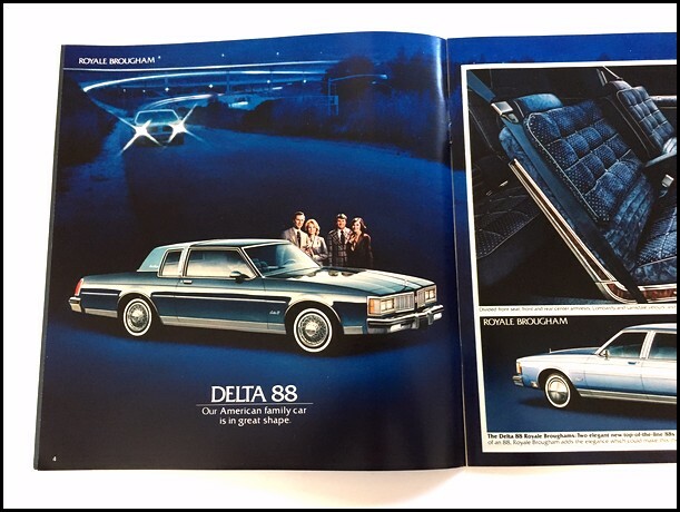 1980 Oldsmobile 28-page Car Sales Brochure - Delta 88 98 Toronado