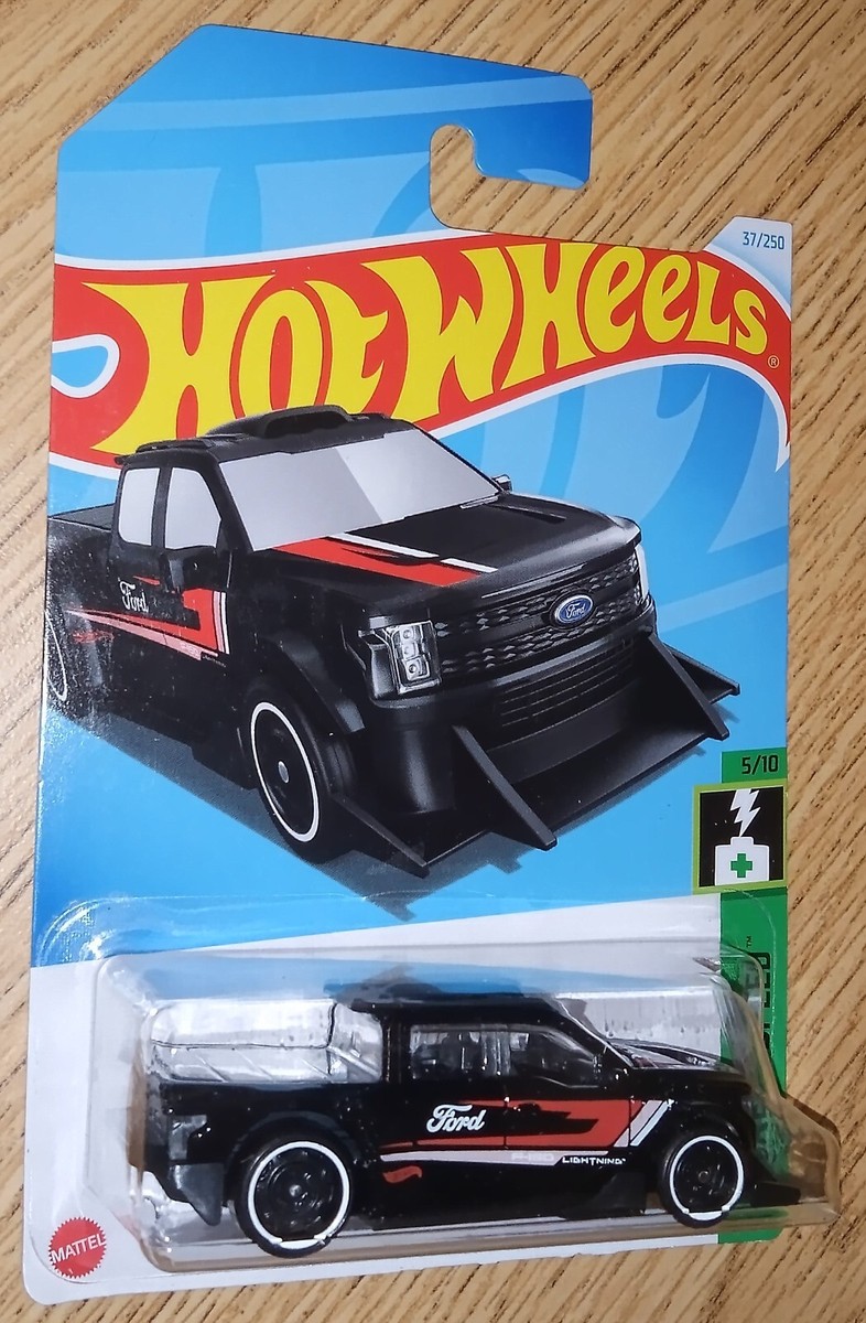 2024 Hot Wheels Ford F-150 Lightning 37/250 Green Speed 5/10