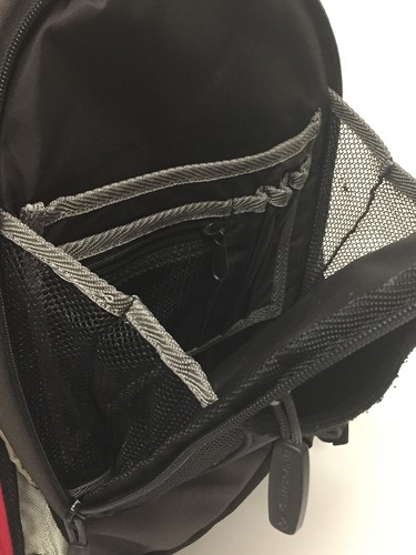 Samsonite Luggage Backpack Laptop Office Bag Black-Red, Padded Straps 700 Series - Picture 10 of 12