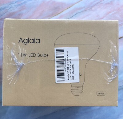Aglaia 11W LED Bulbs 3000K, Pack of 4 LT-B21   BRAND NEW PACKAGE
