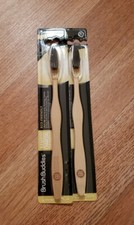 2 Pack BrushBuddies Bamboo Charcoal Toothbrush Soft Bristles Eco-Friendly