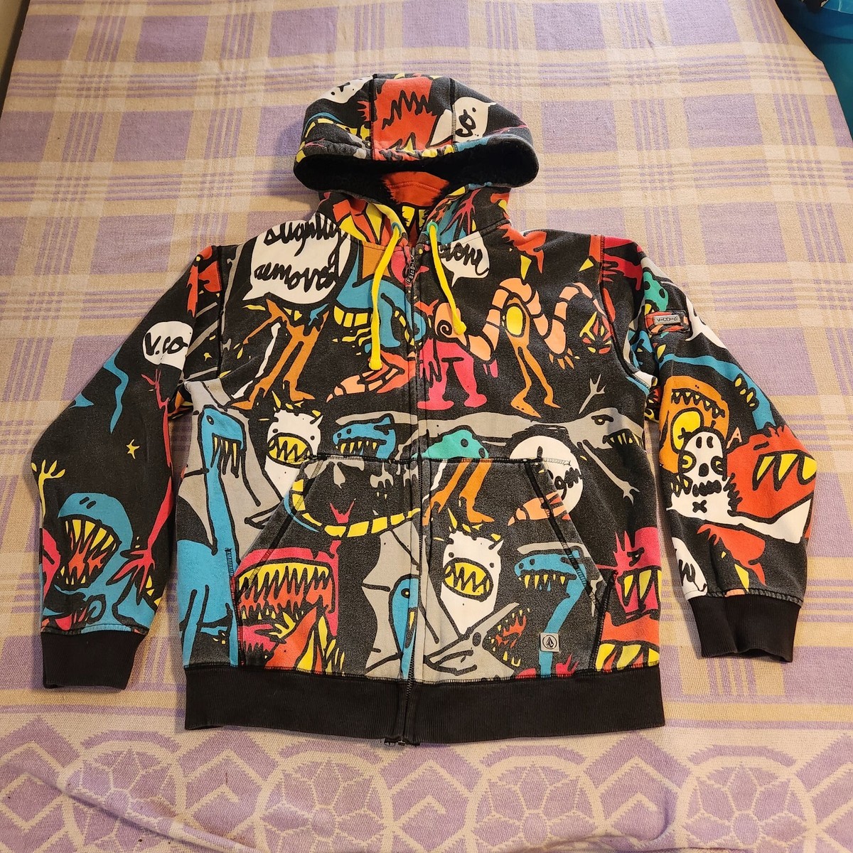 Volcom All Over Print Hoodie Monster Jesse Pinkman Hoodie Volcom All Over Print Hoodie Monster Jesse Pinkman Hoodie