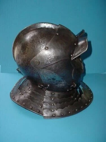 Helmet Savoyard Medieval Helmet Replica of The Original Totenkopf Helmet–1600 - Picture 3 of 4