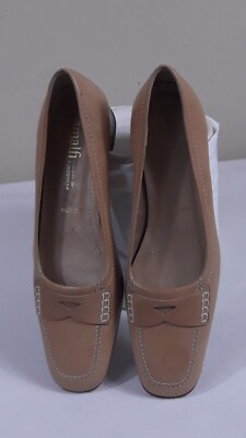 Nordstrom Leather Penny Loafers in Tan Brown NORDSTROM Size 9 Brown Leather Penny Strap Duncan Loafers  main image 4