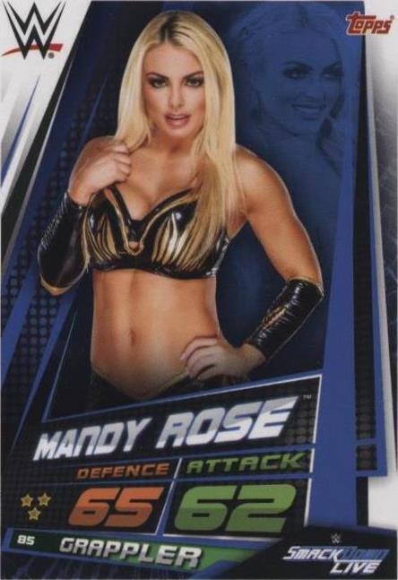 2019 Topps WWE Slam Attax Universe - Mandy Rose #85 - 1 of 1