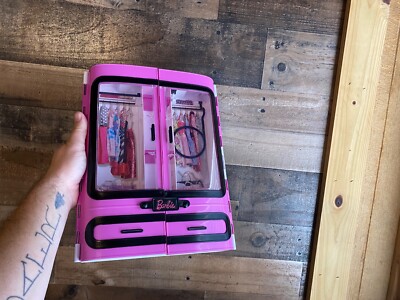 Barbie Fashionista Closet 2015 Purple Wardrobe DMT57 Mattel Clothes Ultimate Toy