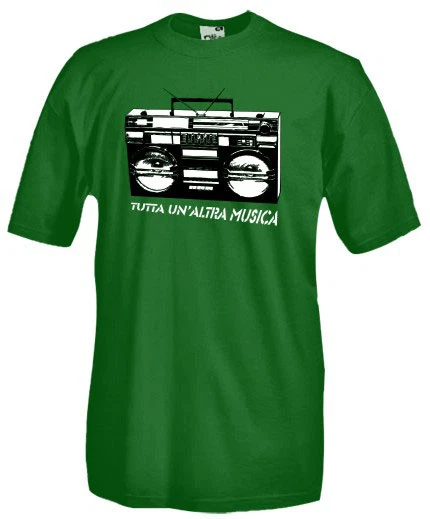 T-Shirt Vintage V45 _Et Mangianast ? Ri Musique - Photo 1/1