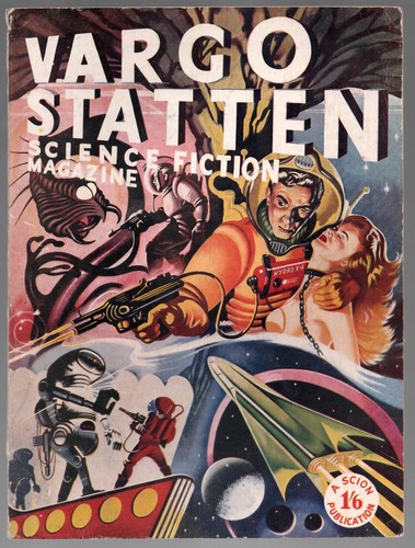 Vargo Statten Science Fiction Magazine UK January 1954 E.C.Tubb Ron Turner - Picture 1 of 5