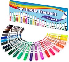 Assorted Color Markers for School