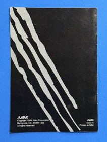 TEMPEST 2000   --  ATARI Jaguar Instruction Manual Booklet Only, NO GAME