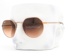 Ray-Ban Jack Sunglasses RB 3565 9035/A5 Shiny Copper Brown Glass 51mm w/case