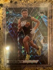 2025 Mosaic Arian Smith Genesis Prizm #399 New York Jets RC Rookie Card