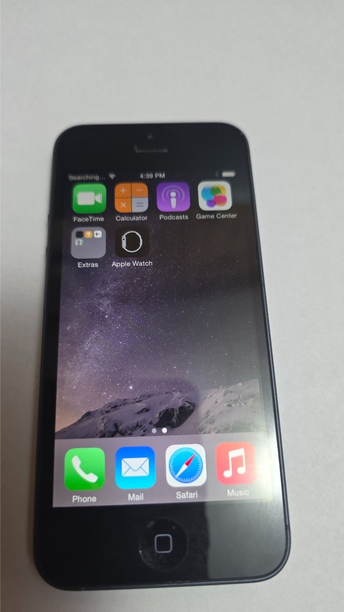 Apple iPhone 5 ブラック 箱付き Apple iPhone 5 - 16GB - Black & Slate (Unlocked) A1428 (GSM) (CA