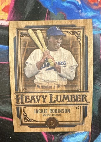 2025 Topps Series 1 - Heavy Lumber Jackie Robinson #HL-18