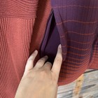 Smartwool Purple & Orange Wool Blend Full Zip Jacket with Pockets - Size L — photo 2