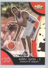 2007-08 Topps Finest 2008-09 Rookie Refractor Alexis Ajinca #120 9hb