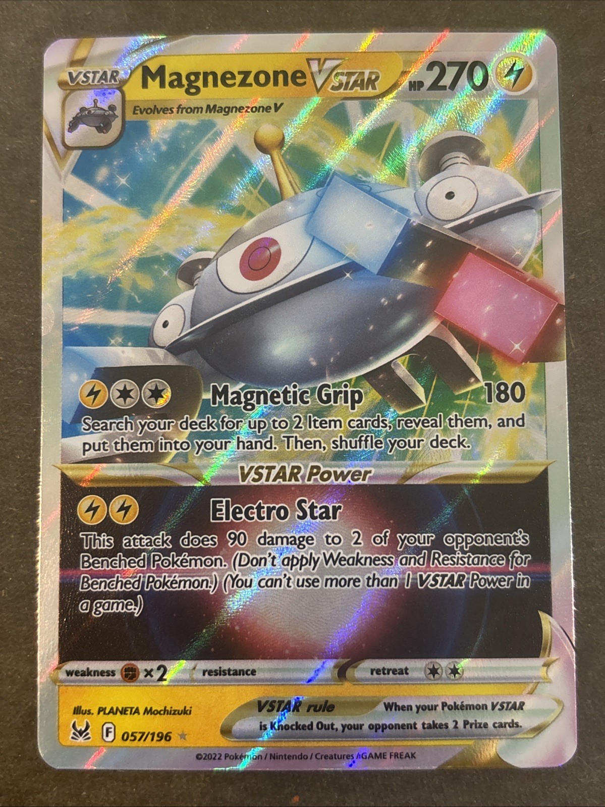 Magnezone VSTAR 057/196 Lost Origin Ultra Rare Pokémon TCG NM