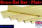 Thin Brass Flat Bar Rod Solid CNC Plate Rectangular Jewellery Making Craft